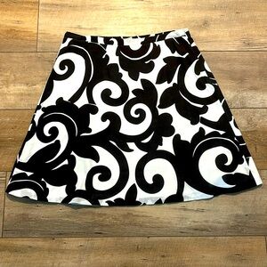 J.Crew skirt, size 6, black and white